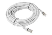 Netværkskabel - Lanberg patch cable - 10 m - grey RAL 7035 - Grå - 10m - PCU6-10CC-1000-S