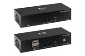 Repeater, boostere, bridges & transceiver - Eaton Series USB C to HDMI over Cat6 Extender Kit with KVM Support 4K 60Hz 4:4:4 Transmitter/Receiver USB PoC HDCP 2.2 up to 230 ft. TAA - B127A-1A1-BCBH