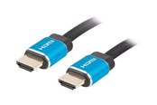Skærmkabel - Lanberg HDMI cable with Ethernet - 1 m - CA-HDMI-P20CU-0010-BK