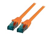 Netværkskabel - EFB NORDIC EFB-Elektronik patch cable - 25 cm - orange - Orange - 0.25m - MK6001.0,25O