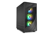 Kabinet - Sharkoon Rebel C80M - Kabinet - Tower - Sort - 4044951041145