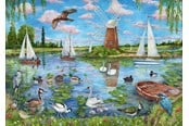 Puslespil - Ravensburger Life along the Broads (1000) - 12001716