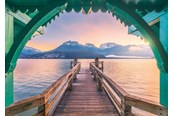 Puslespil - Ravensburger Footbridge at Lac d'Annecy (1000) - 12001762