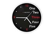 Boligindretning - Esperanza PRAGUE - clock - quartz - wall mountable - EHC014W - 5901299929940