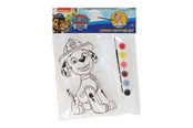 Kreativt Legetøj - Wins Holland Canvas Painting PAW Patrol - Marshall - incl. Brush and 6 colors of paint - PB500