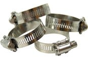Pools og Badebassiner - Swim & Fun Hose Clamps Stainless Steel, 4 pcs - 1524