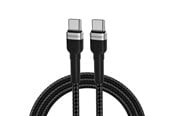 USB kabel - Wozinsky WNBCC2 USB-C / USB-C PD 65W 2 m Cable - Black - 5907769308741