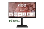 Skærm - 24" AOC 24E4CV - 1920x1080 (FHD) - 120Hz - IPS - 90W USB-C - 24E4CV