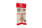 Hunde - Dogman Rullet & Knyttet Råhuds Tyggeben S 15cm - 3091
