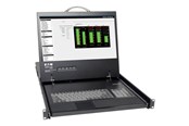 Skærm - 19" Tripp Lite Eaton Series 16-Port Rack Console Cat5 KVM Switch 1U RM 19" LCD Rackmount - B070-016-19