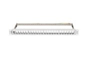 Netværkstilbehør - Lanberg patch panel (blank) - 1U - 19" - PPKS-0924-S