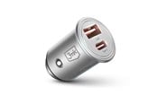 Mobil - Adaptere & Opladere - 3mk Hyper Car Charger 30W - 5903108464574