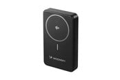 Powerbank - Wozinsky WLWP-10KA0Y3S 22.5W PD Qi2 10000 mAh with stand 1x USB-A 1x USB-C - black Powerbank - Sort - 10000 mAh - 5907769367441