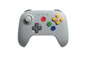Spil tilbehør - 8BitDo 64 Bluetooth - Classic Grey - PC - Switch 1 & 2 - Wireless Controller - Android - RET00905