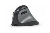 Mus - Bakker Elkhuizen FastForward - vertical mouse - 2.4 GHz USB-C Bluetooth 5.1 - dark grey black - Vertical mouse - Optisk - 8 knapper - Grå - BNEFFP3MVM