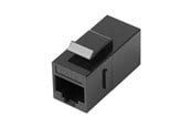Netværkskabel - Lanberg keystone coupler - black - Sort - KSU6-3000