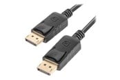 Skærmkabel - Lanberg - DisplayPort cable - DisplayPort to DisplayPort - 3 m - CA-DPDP-10CC-0030-BK