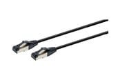 Netværkskabel - Gembird Cablexpert patch cable - 10 m - black - Sort - 10m - PP8-LSZHCU-BK-10M