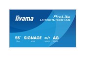 Infoskærme & Digital Skiltning - iiyama ProLite LH5581UHSG-1AG 55" Class (54.6" viewable) LED-backlit LCD display - 4K - for digital signage - LH5581UHSG-1AG
