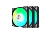 Kabinet Køler - Tryx ROTA SL ARGB Reverse (3-pack) - Kabinet køler - 120mm - Sort med RGB LED lys - F-R120R-AM3M-G0K