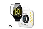 Mobil - Beskyttelsesglas - Wozinsky Full Glue Tempered Glass for Xiaomi Redmi Watch 5 Active (2 pcs) - 5907769366369
