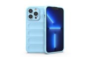 Mobil - Covers & Cases - Hurtel Magic Shield Case - iPhone 13 Pro Flexible Armored Cover Light Blue - 9145576258583