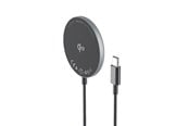 Mobil - Adaptere & Opladere - Wozinsky Magnetic Induction Charger 15W Wireless Qi2 - Black - 5907769367533