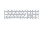 Tastatur - Apple Magic Keyboard with Touch ID and Numeric Keypad - Tastatur - Spansk - Hvid - MXK73Y/A