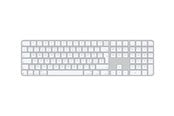 Tastatur - Apple Magic Keyboard with Touch ID and Numeric Keypad - Tastatur - Italiensk - Hvid - MXK73T/A