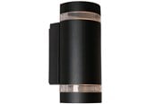 Lamper - Nordlux Focus Double udendørs væglampe, sort - 874023