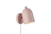 Lamper - Nordlux Gaston væglampe, støvet rosa - 2412671057