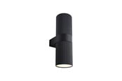 Lamper - Nordlux Kyklop Ripple Maxi væglampe, sort - 2618231003