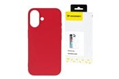 Mobil - Covers & Cases - Wozinsky Silicone Case for Samsung Galaxy S25+ - Red - 5907769370137