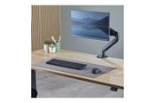 Musemåtte & tilbehør - Fellowes Breyta desk mat - 80 x 40 cm - rubber - grey - 100139321