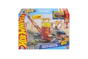Legetøjsbil - Hot Wheels City Super Fire Station Playset - JHL95