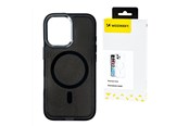 Mobil - Covers & Cases - Wozinsky Glitter Case with Mag Safe for Samsung Galaxy S25 - Black with Glitter - 5907769370397