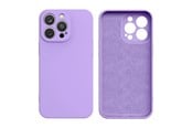 Mobil - Covers & Cases - Hurtel Silicone Case iPhone 14 Plus Silicone Case Purple - 9145576262368