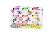 Kreativt Legetøj - Playgo Clay Set 9 Neon Colors - 9x56gram - 8019