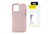 Mobil - Covers & Cases - Wozinsky Glitter Case for Samsung Galaxy S24 FE - Pink with Glitter - 5907769370908