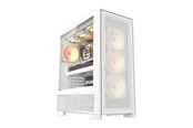 Kabinet - Darkflash AIRNOVA Computer Case with 3 Fans - Kabinet - Hvid - AIRNOVA WHT (+3F)