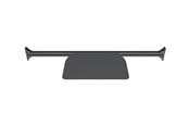 Vægbeslag, AV-Beslag & AV-Møbler - Multibrackets M Pro Series mounting component - for AV System - 750mm - black - Maks 5 kg - Maks størrelse - 7340234813346