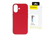 Mobil - Covers & Cases - Wozinsky Silicone Case for Samsung Galaxy S24 FE - Red - 5907769371172