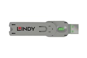Systemtilbehør (kølepasta mv.) - Lindy USB Type A Port Blocker Key - USB port blocker - 40621