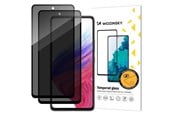Mobil - Beskyttelsesglas - Wozinsky Privacy Glass Tempered Glass Privatizing For Xiaomi Redmi Note 14S 2-Pack - 5907769378164