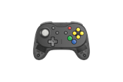 Spil tilbehør - Retro Fighters Brawler64 Pro - Smoke - Wireless Controller - Nintendo 64 - RET00909