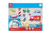Leg & Læring - Hape Emergency Vehicles Peg Puzzle - E1457K
