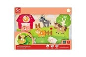 Leg & Læring - Hape Farm Animals Peg Puzzle - E1458K