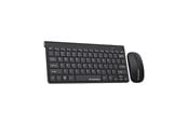 Tastatur - Wozinsky Wireless Keyboard + Compact Mouse Set - Black (US International ISO) - US International - Sort - 5907769384189