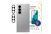 Mobil - Beskyttelsesglas - Wozinsky Black  Full Camera Glass for Samsung Galaxy Z Fold 7 Set of 2 - 5907769379963