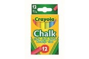 Skrive- og Tegneværktøjer - Crayola Washable Chalk Coloured 12 Pcs - 0281